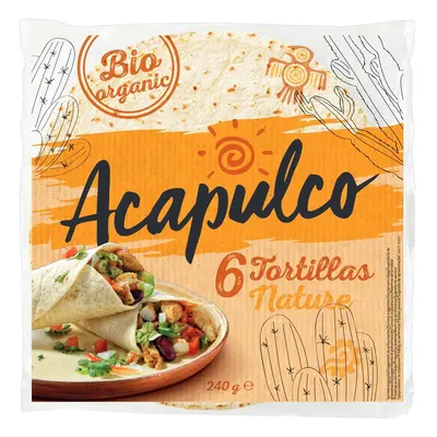 Poco Loco Acapulco BIO Tortilla placky pšeničné