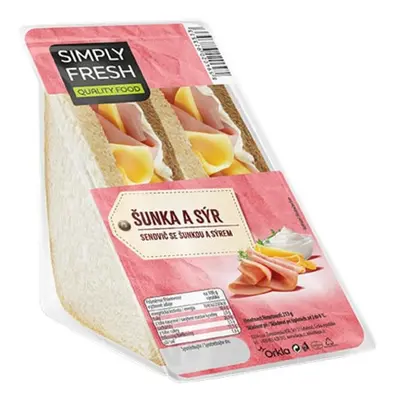 Simply Fresh Sendvič Šunka a sýr