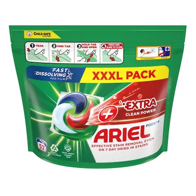 Ariel + Extra Clean kapsle na praní