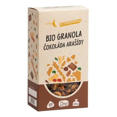 Rohlik.cz BIO Granola čokoláda a arašídy