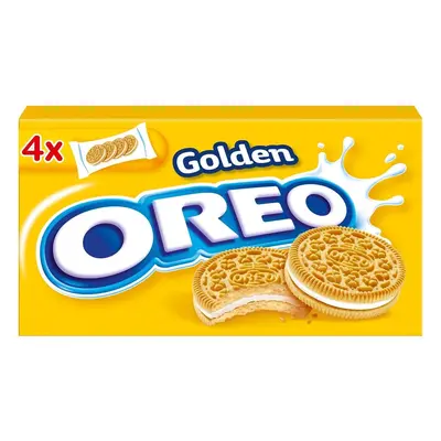 Oreo Golden světlé sušenky s vanilkovou náplní