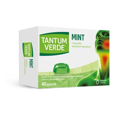 TANTUM VERDE MINT 3MG pastilka 40