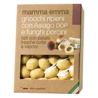 Mamma Emma Gnocchi plněné houbami a sýrem z čerstvých brambor