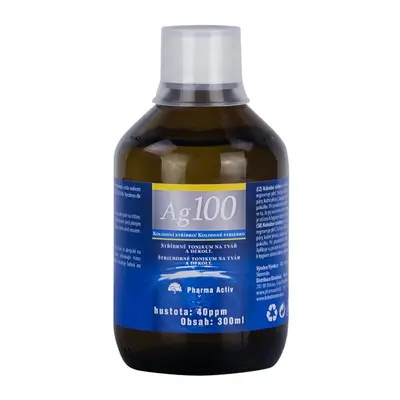 Koloidní stříbro Ag100 40ppm 300ml