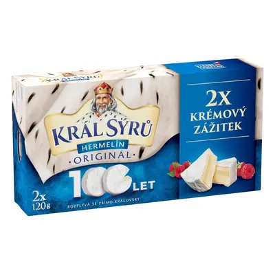 Král sýrů Duopack 2×120 g