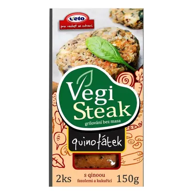 Vegi Steak Quinofátek, 2 ks