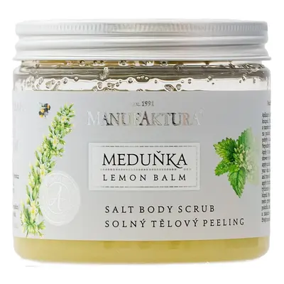 Manufaktura Solný tělový peeling Meduňka