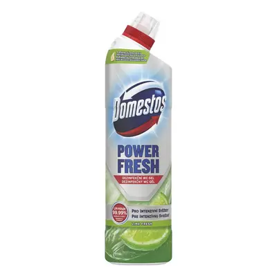 Domestos Power Fresh Lime Tekutý dezinfekční a čistící přípravek na toalety