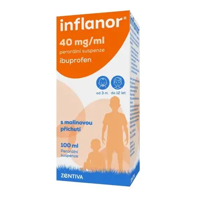 INFLANOR 40MG/ML Perorální suspenze 100ML