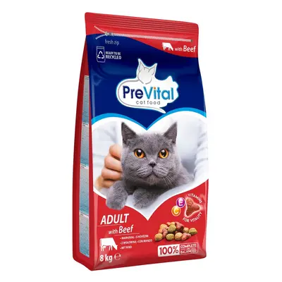 PreVital Granule hovězí pro kočky