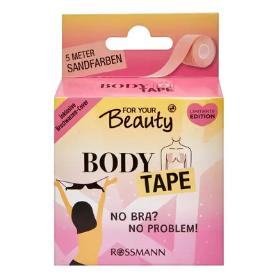 For Your Beauty Body tape béžová