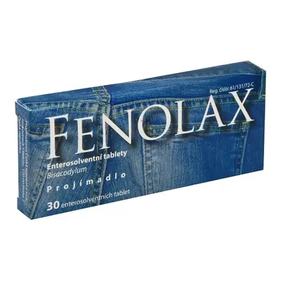 FENOLAX 5MG enterosolventní tableta 30