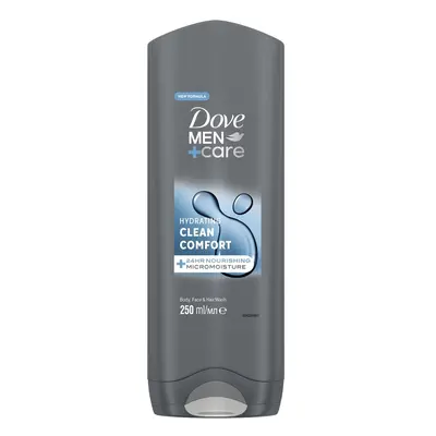 Dove Men+Care Clean Comfort sprchový gel na tělo a obličej pro muže