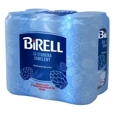 Birell Za studena chmelený 6×0,5 l plech