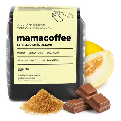 Mamacoffee Espresso směs Dejavu zrnková káva