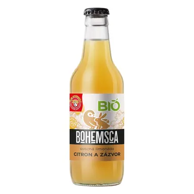 Bohemsca BIO Zahradní limonáda Citron a zázvor