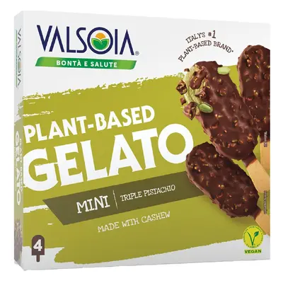 Valsoia Plant-based kešu pistáciové nanuky multipack (4×81,5 ml)