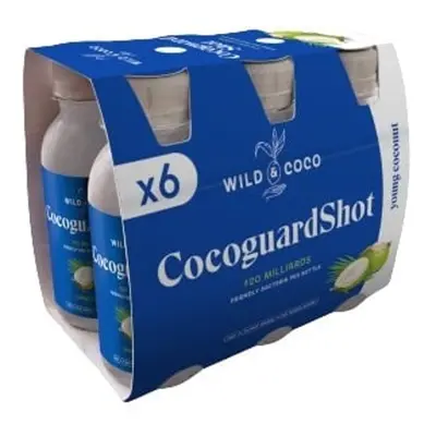 Wild & Coco BIO Cocoguard shot Young coconut (6×120 ml)