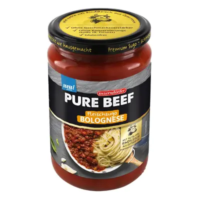 Inzersdorfer PURE BEEF Bolognese s hovězím masem