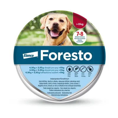 Foresto 4.50g+2.03g obojek psy nad 8kg 70cm