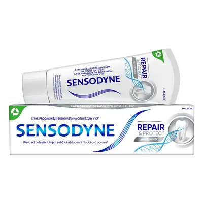 Sensodyne Repair & protect Zubní pasta Whitening pro citlivé a bílé zuby