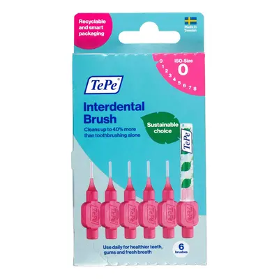 TePe Original Mezizubní kartáčky růžové 0,4 mm