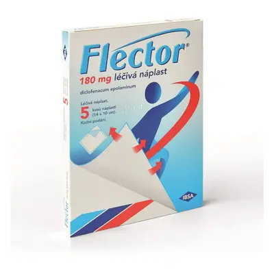 FLECTOR 180MG Léčivá náplast 5