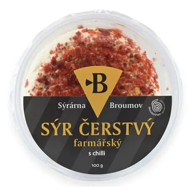 Sýrárna Broumov Čerstvý farmářský sýr s chilli