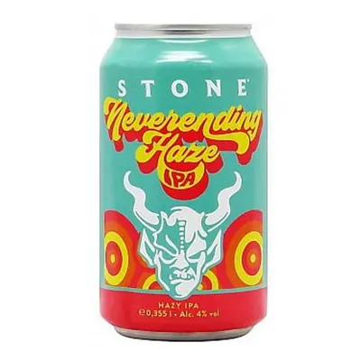 Stone Neverending Haze IPA plech