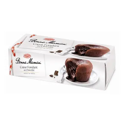 Bonne Maman Coeur fondant au chocolat 2×80 g