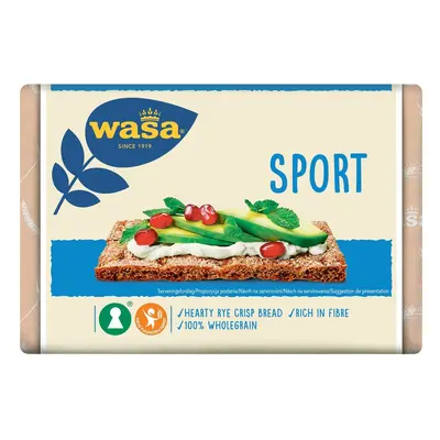 Wasa Sport celozrnný žitný chléb