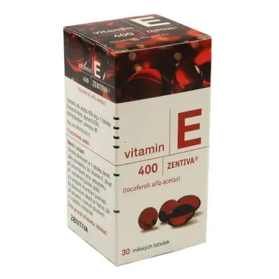 VITAMIN E ZENTIVA 400MG Měkká tobolka 30