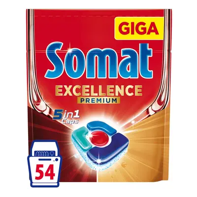 Somat Excellence 5v1 kapsle do myčky nádobí