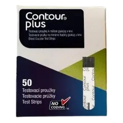 PROUŽKY DIAGNOSTICKÉ CONTOUR PLUS(PRO ZP KÓD 0169666;0142409) INZULÍNOVÝ REŽIM,50KS