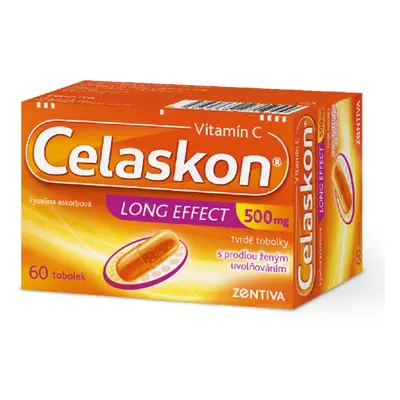 CELASKON LONG EFFECT 500MG Tvrdá tobolka s prodlouženým uvolňováním 60