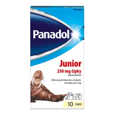 PANADOL JUNIOR 250MG čípek 10