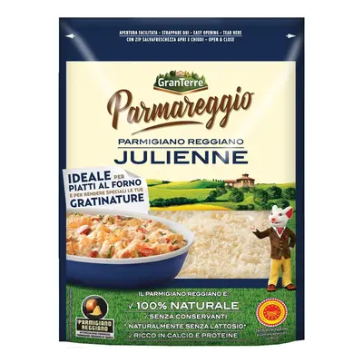 Parmareggio Parmigiano Reggiano Julienne strouhaný sýr