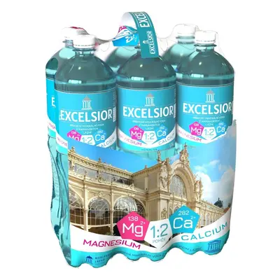 Excelsior Minerální voda neperlivá (6×1,5l)