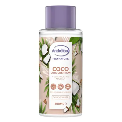 Andrelon Pro Nature Coco Curl Creation kondicionér pro vlnité a kudrnaté vlasy