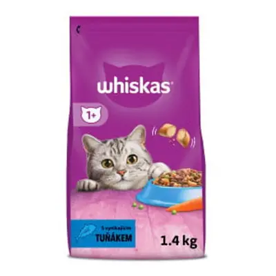 Whiskas Granule pro dospělé kočky – tuňák