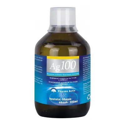 Koloidní stříbro Ag100 50ppm 300ml