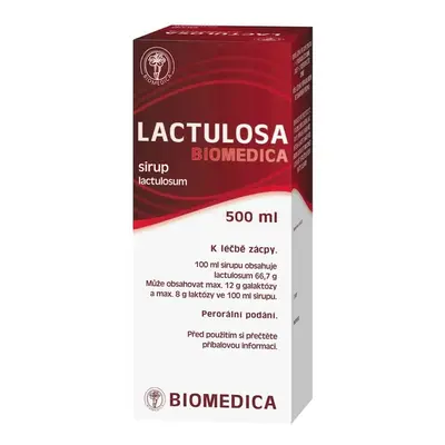 LACTULOSA BIOMEDICA 667MG/ML sirup 500ML