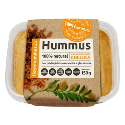 I love Hummus Hummus s karamelizovanou cibulkou