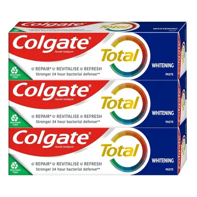 Colgate Total whitening bělicí zubní pasta (3×75 ml)