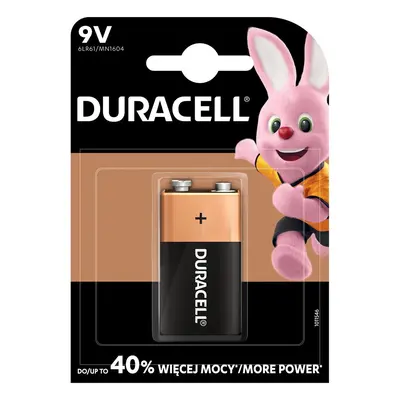 Duracell alkalická baterie (9V)