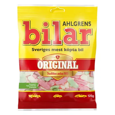 Ahlgrens Bilar Original bonbóny ve tvaru autíček