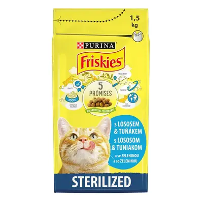 Friskies Sterile Cats s lososem a zeleninou pro kočky