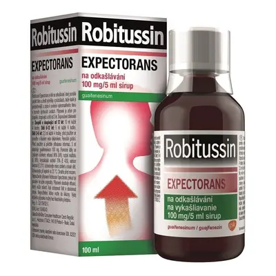 ROBITUSSIN EXPECTORANS NA ODKAŠLÁVÁNÍ 100MG/5ML sirup 100ML