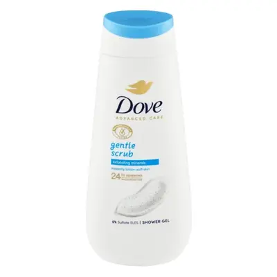 Dove Advanced Care Gentle Scrub sprchový gel