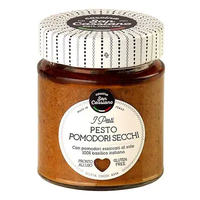 Cascina San Cassiano Červené pesto s bazalkou a sušenými rajčaty